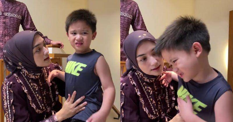Momen Lucu Athar Anak Citra Kirana, Nangis Ingin Pelihara Landak